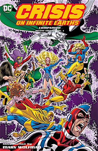 Crisis on Infinite Earths Companion Deluxe Vol. 1 preview images