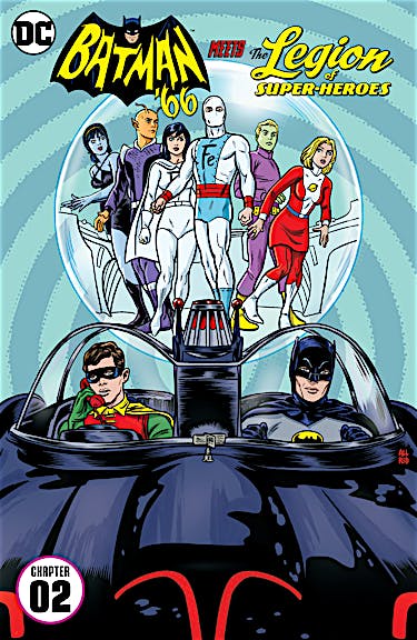 Batman '66 Meets the Legion of Super-Heroes #2 preview images