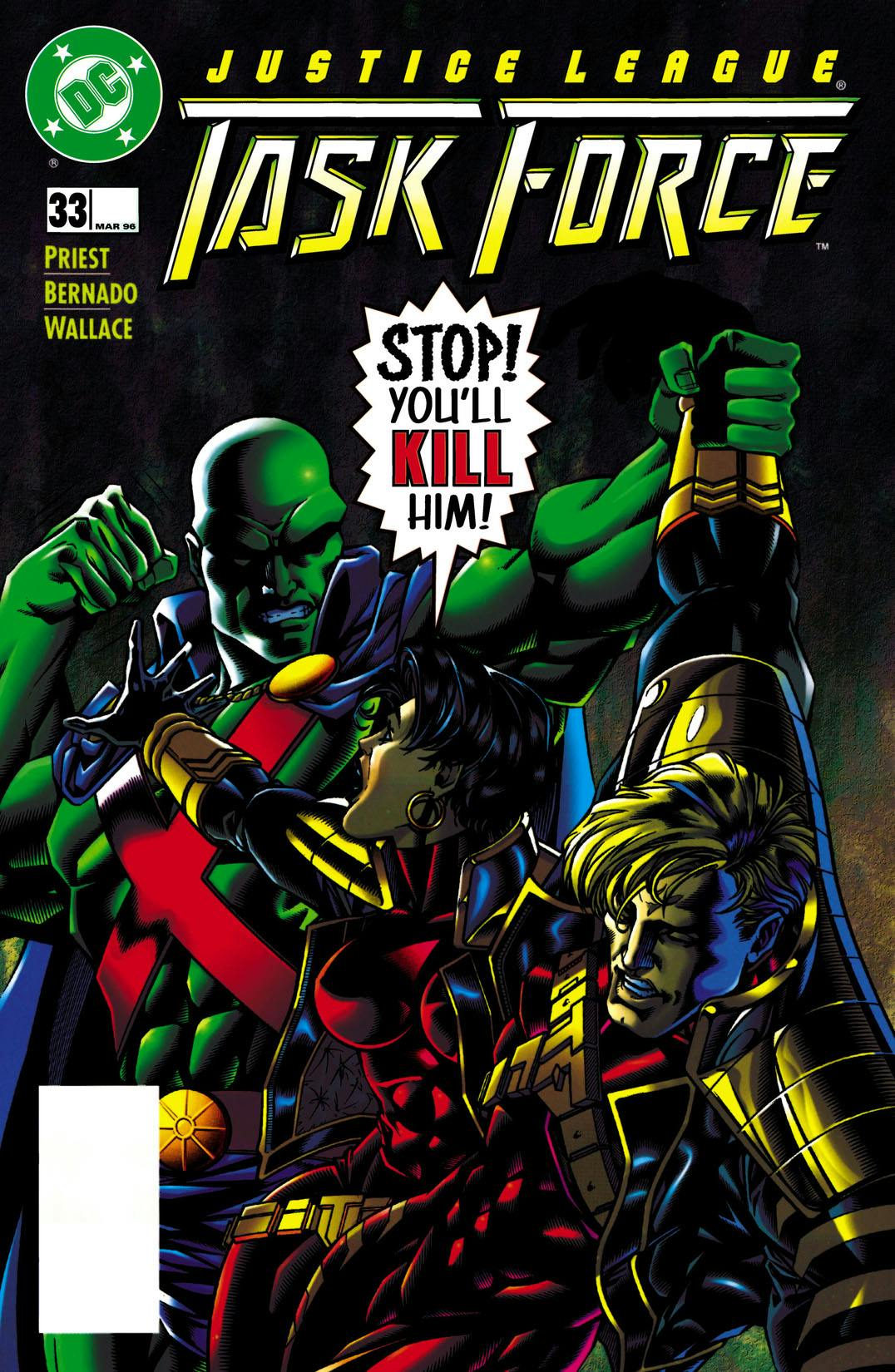 Justice League Task Force #33 preview images