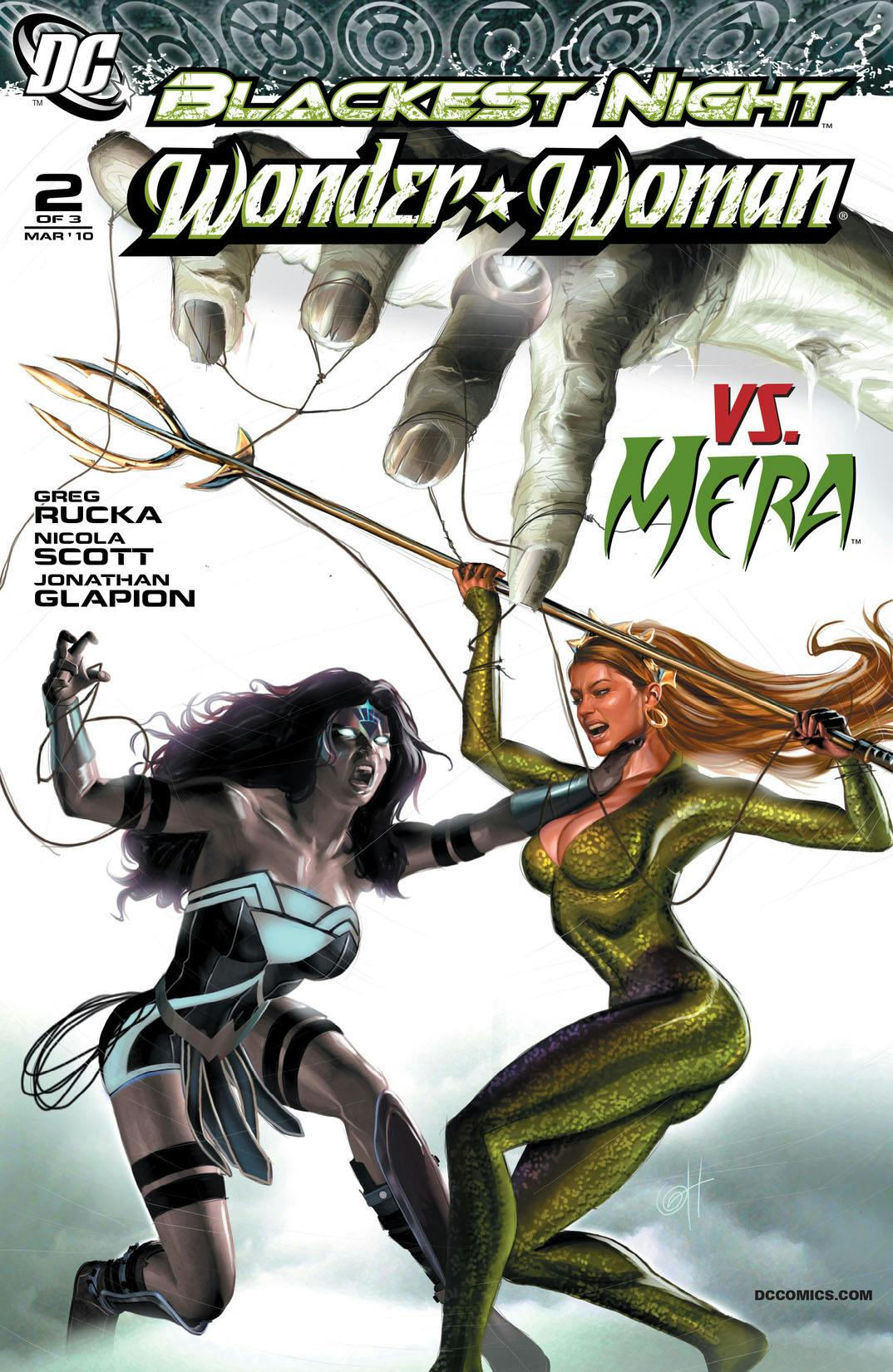 Blackest Night: Wonder Woman #2 preview images