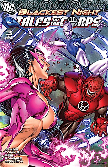 Blackest Night: Tales of the Corps #3 preview images