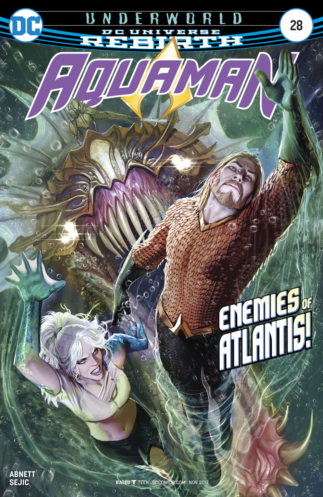 Aquaman (2016-) #28 preview images