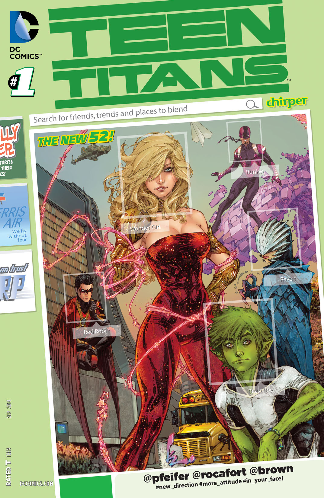 Teen Titans (2014-) #1 preview images
