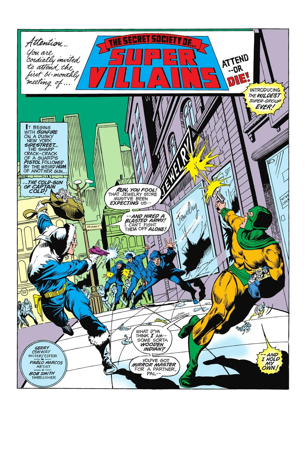 英語版　THE SECRET SOCIETY OF SUPER-VILLAINS Amazon.com: The Secret Society of Super Villains (1976-1978