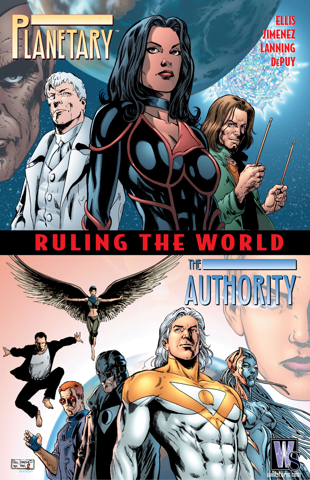Planetary/Authority #1 preview images