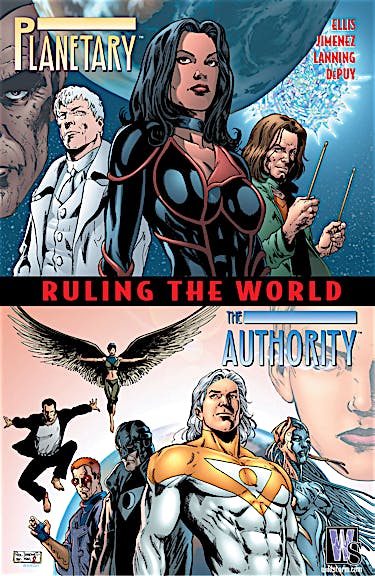 Planetary/Authority #1 preview images