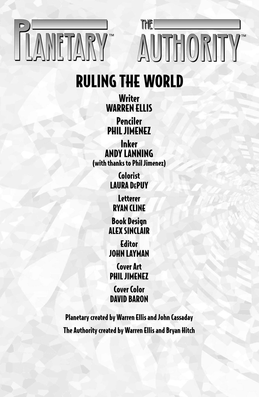 Planetary/The Authority: Ruling the World series preview1