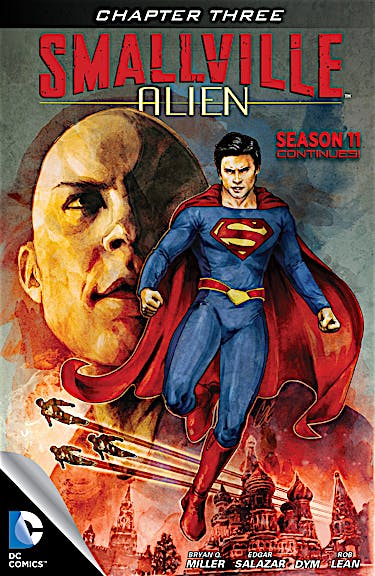 Smallville Season 11: Alien #3 preview images