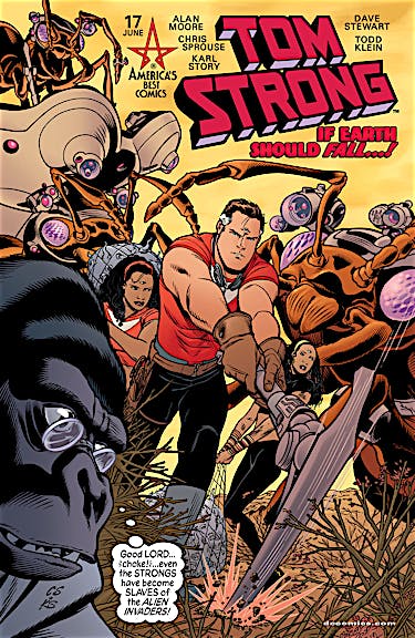 Tom Strong #17 preview images