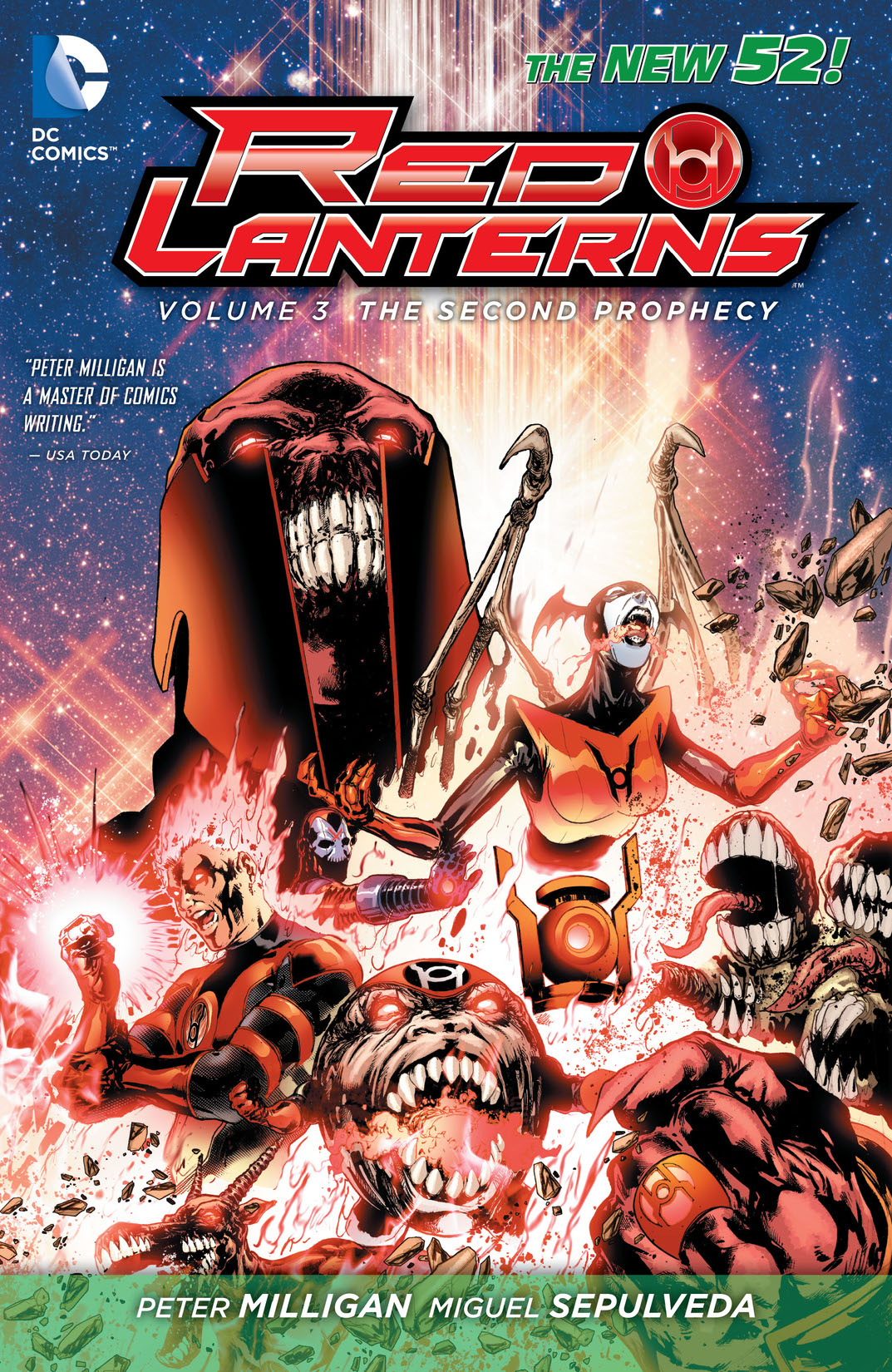 Red Lanterns Vol. 3: The Second Prophecy preview images