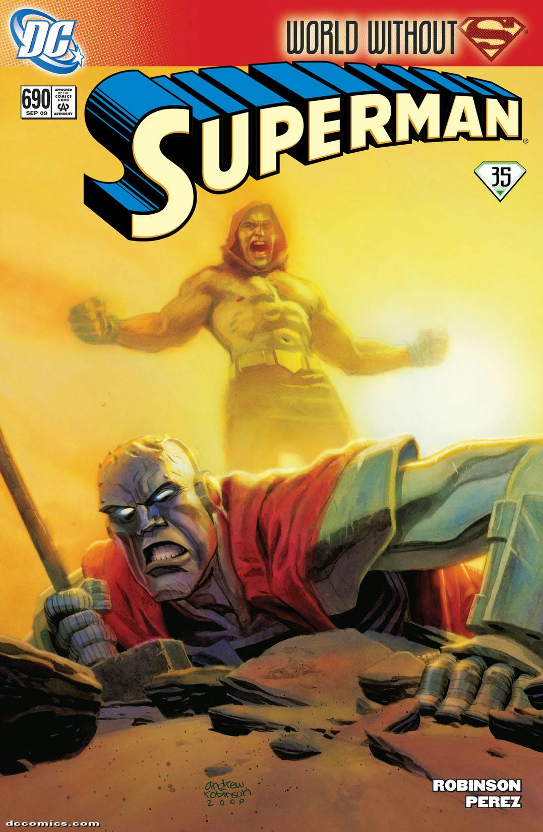 Superman (2006-) #690 preview images