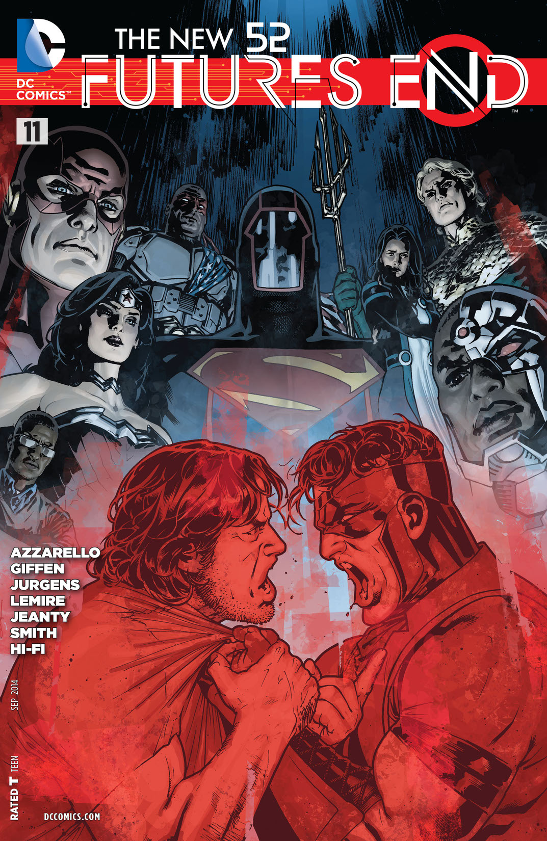 The New 52: Futures End #11 preview images