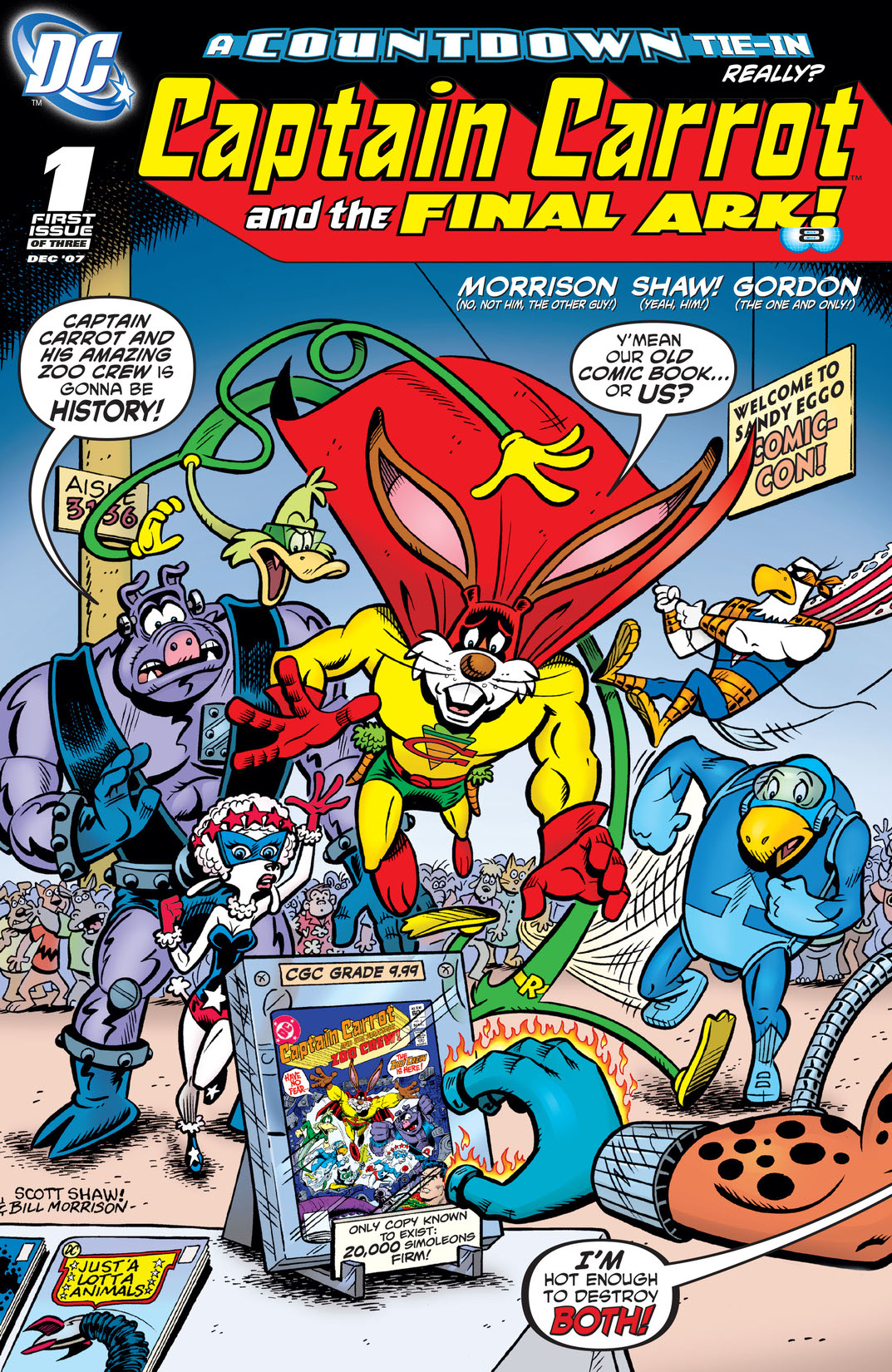 Captain Carrot and the Final Arc #1 preview images