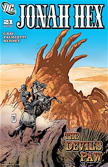 Jonah Hex #21 preview images