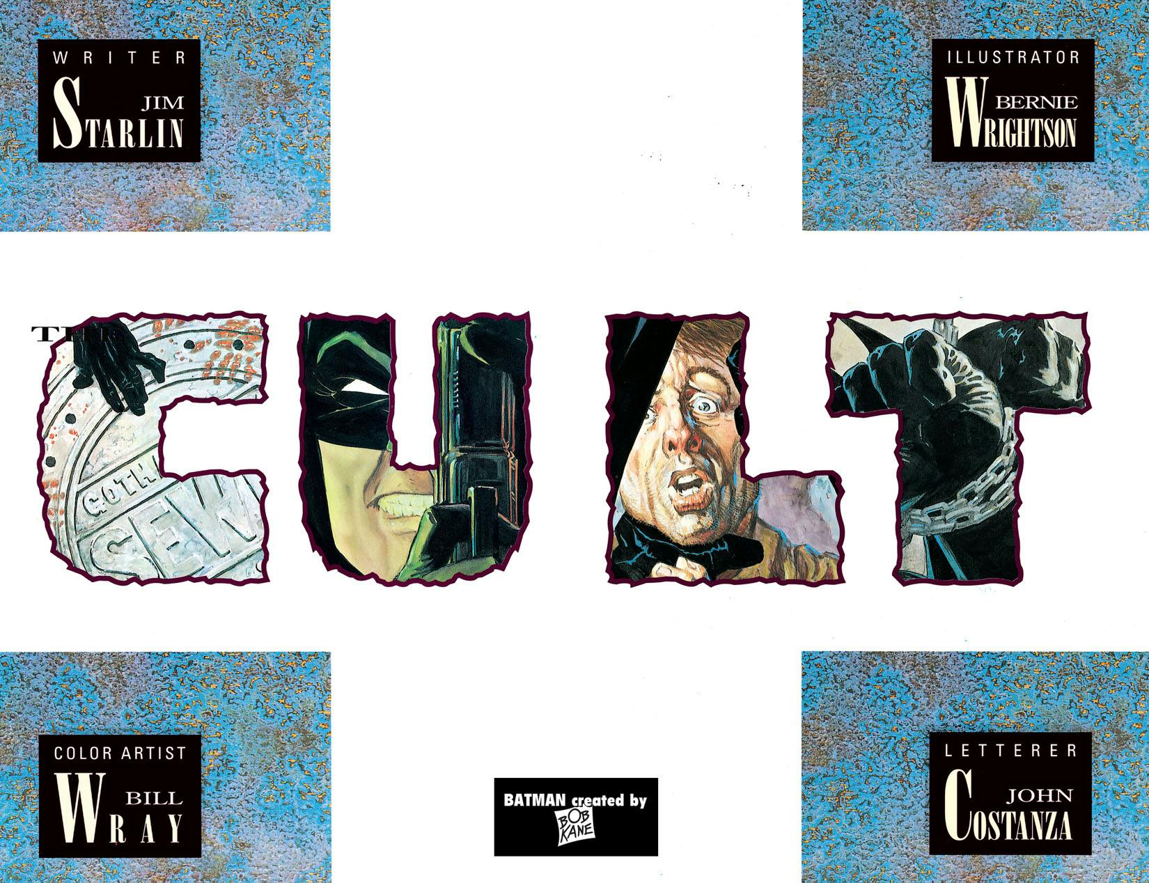 Batman: The Cult series preview1