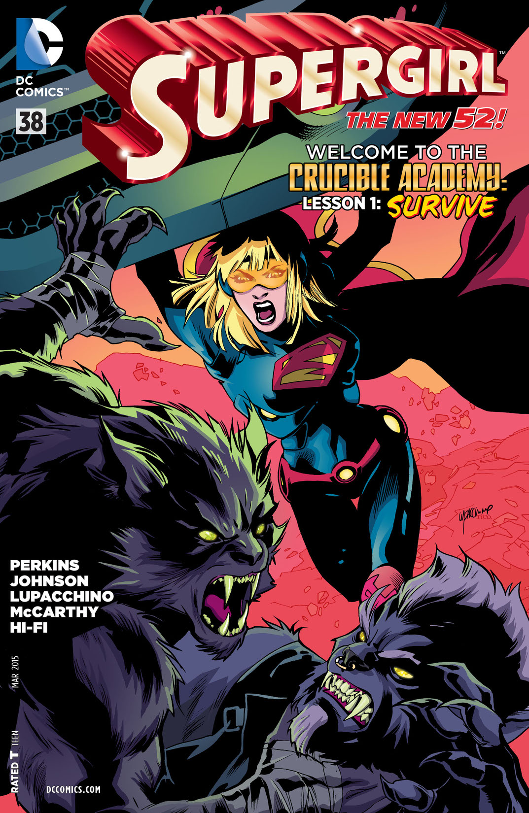 Supergirl (2011-) #38 preview images
