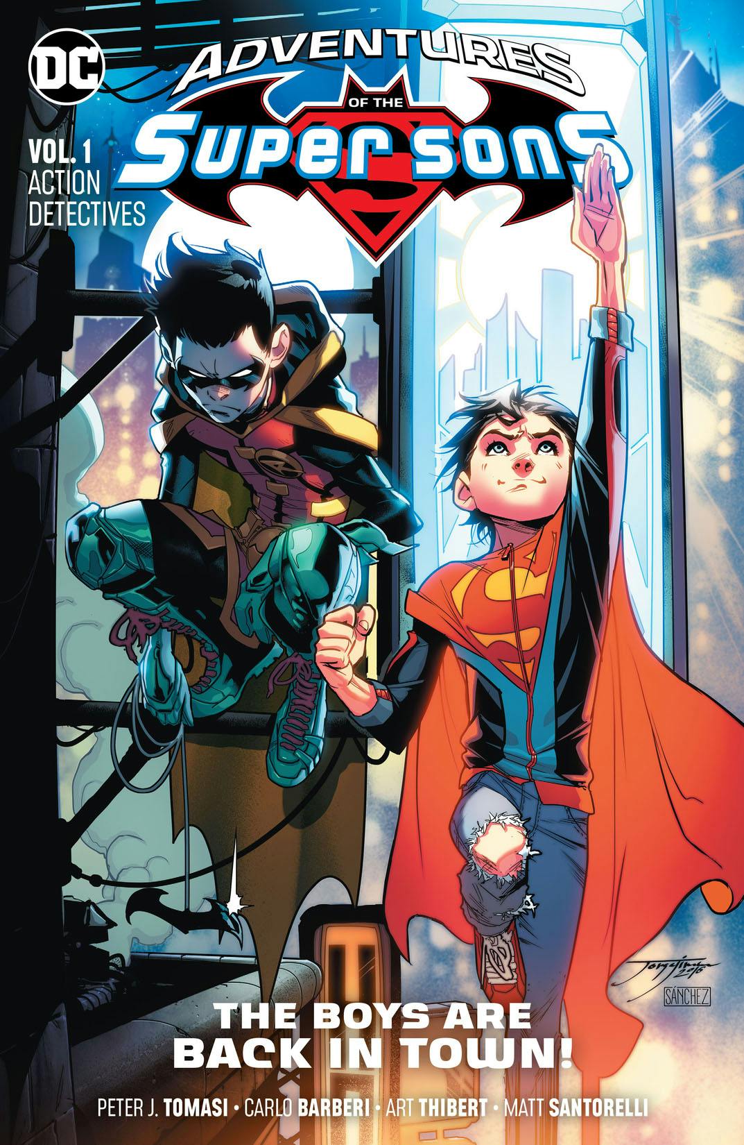 Adventures of the Super Sons Vol. 1: Action Detectives preview images