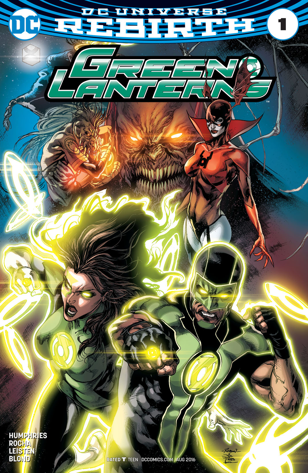 Green Lanterns #1 preview images
