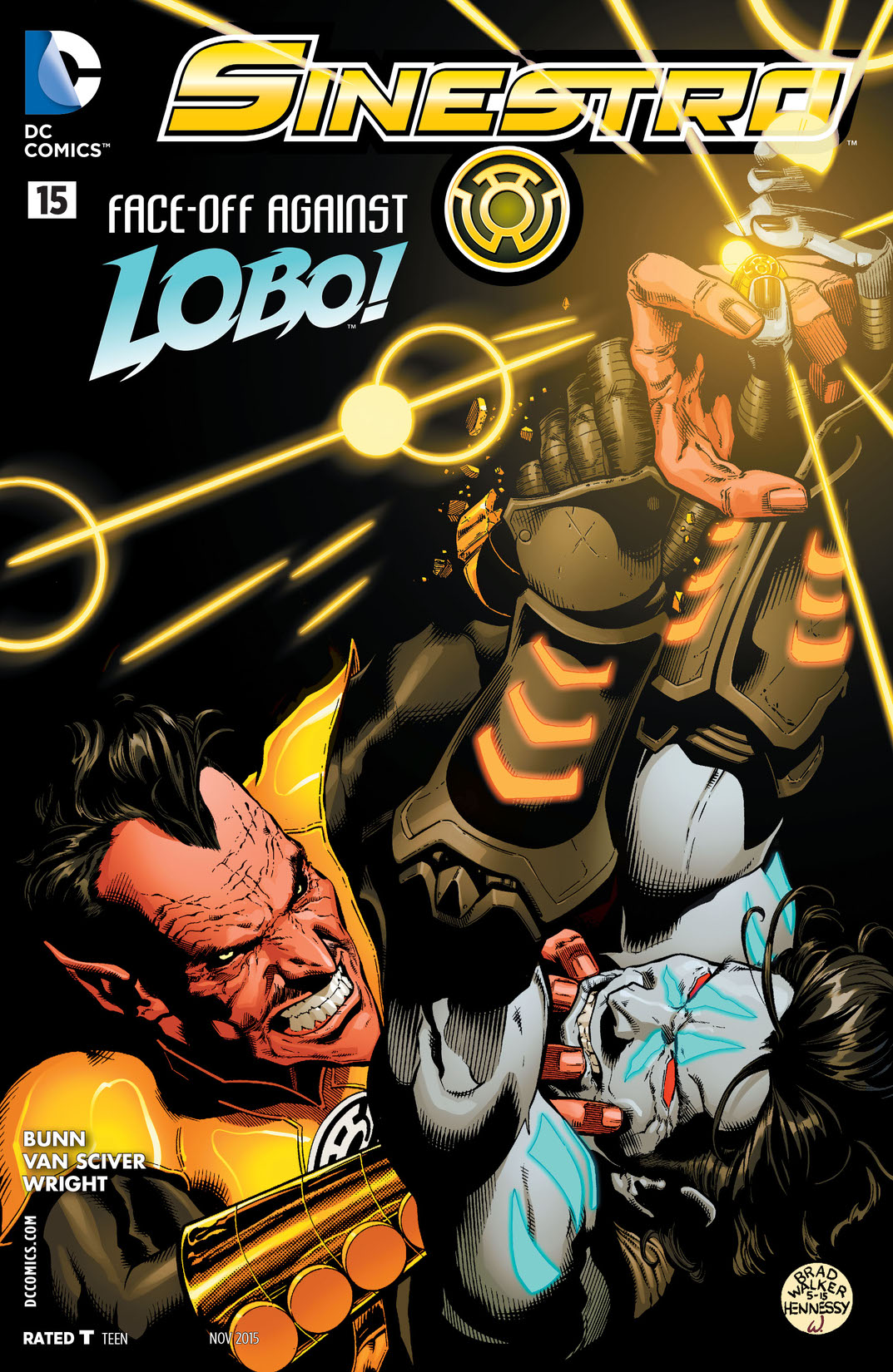 Sinestro #15 preview images