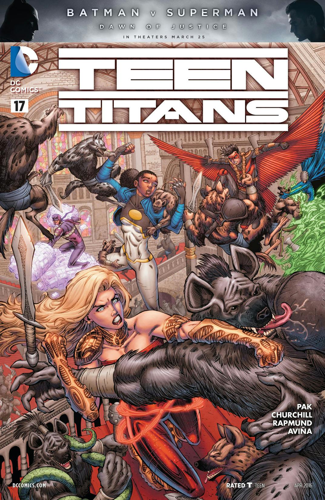 Teen Titans (2014-) #17 preview images