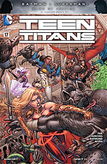 Teen Titans (2014-) #17 preview images
