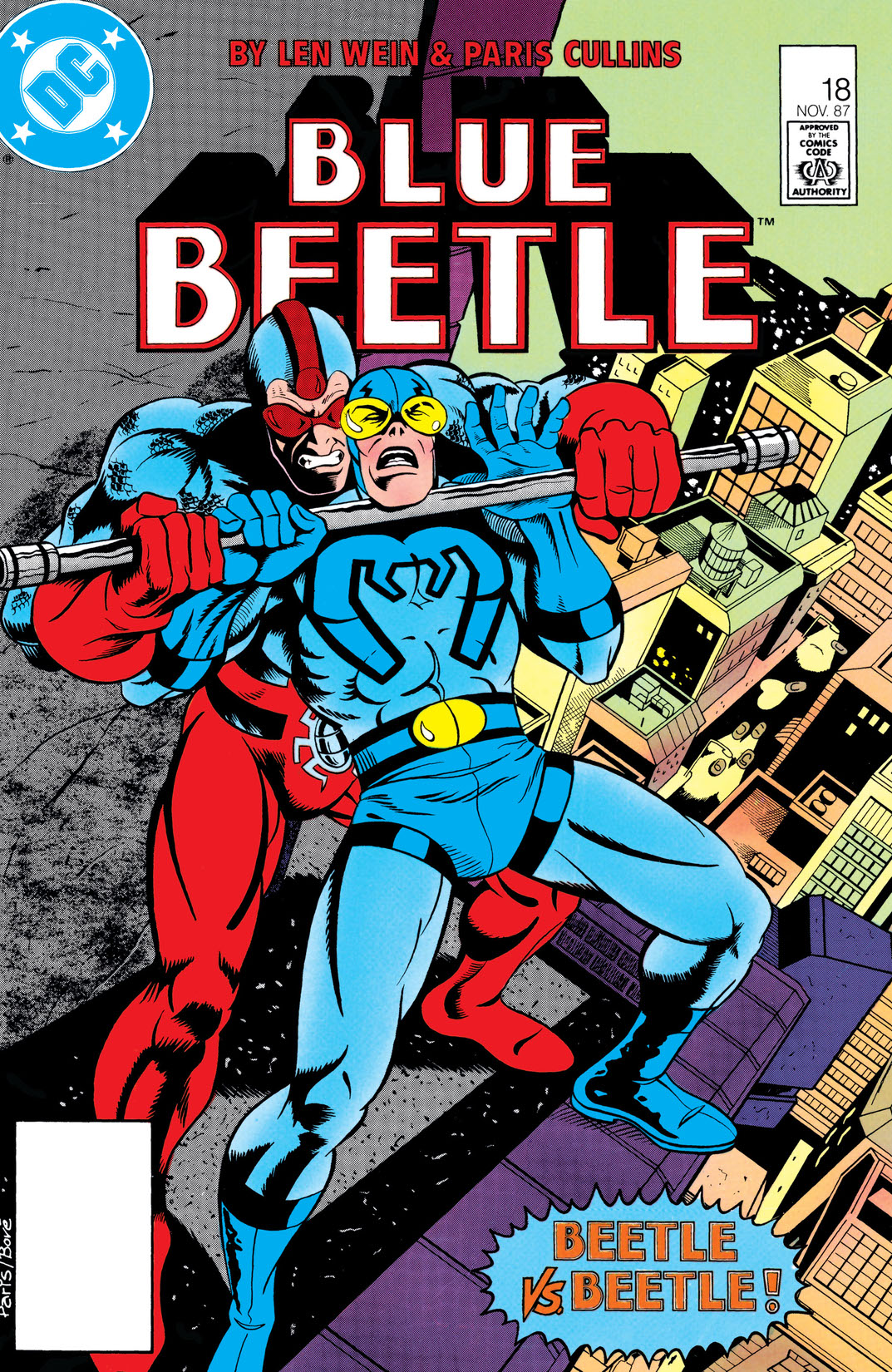 Blue Beetle (1986-) #18 preview images