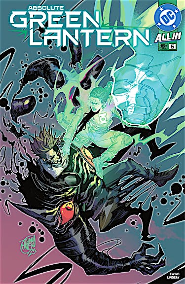 Absolute Green Lantern #5 preview images