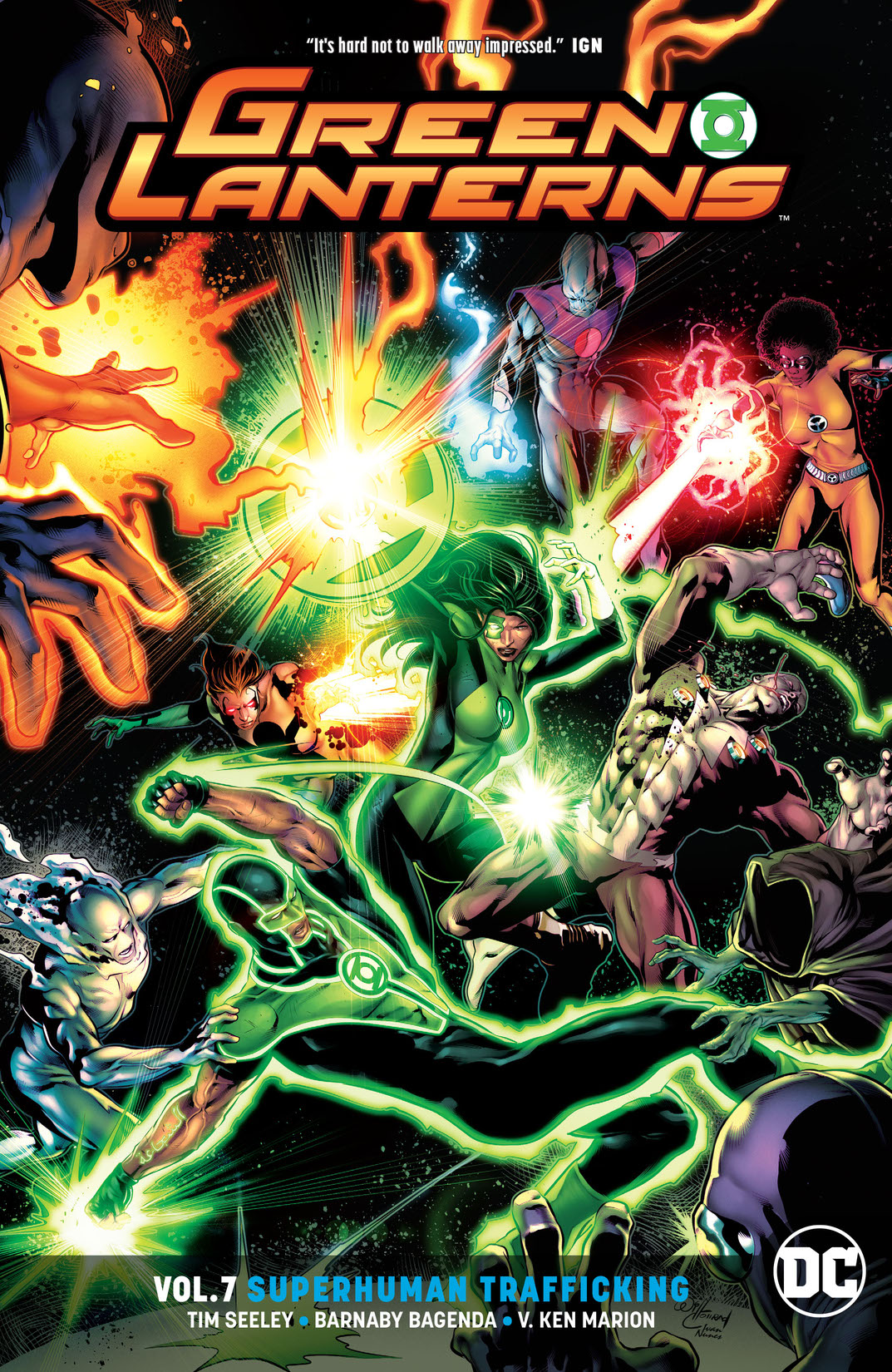 Green Lanterns Vol. 7: Superhuman Trafficking preview images