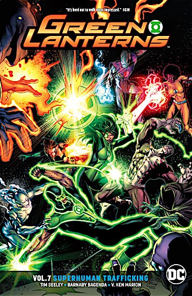 Green Lanterns Vol. 7: Superhuman Trafficking preview images