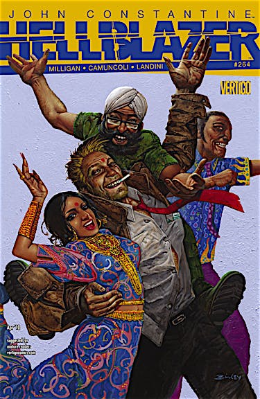 Hellblazer #264 preview images