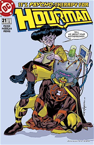 Hourman #21 preview images