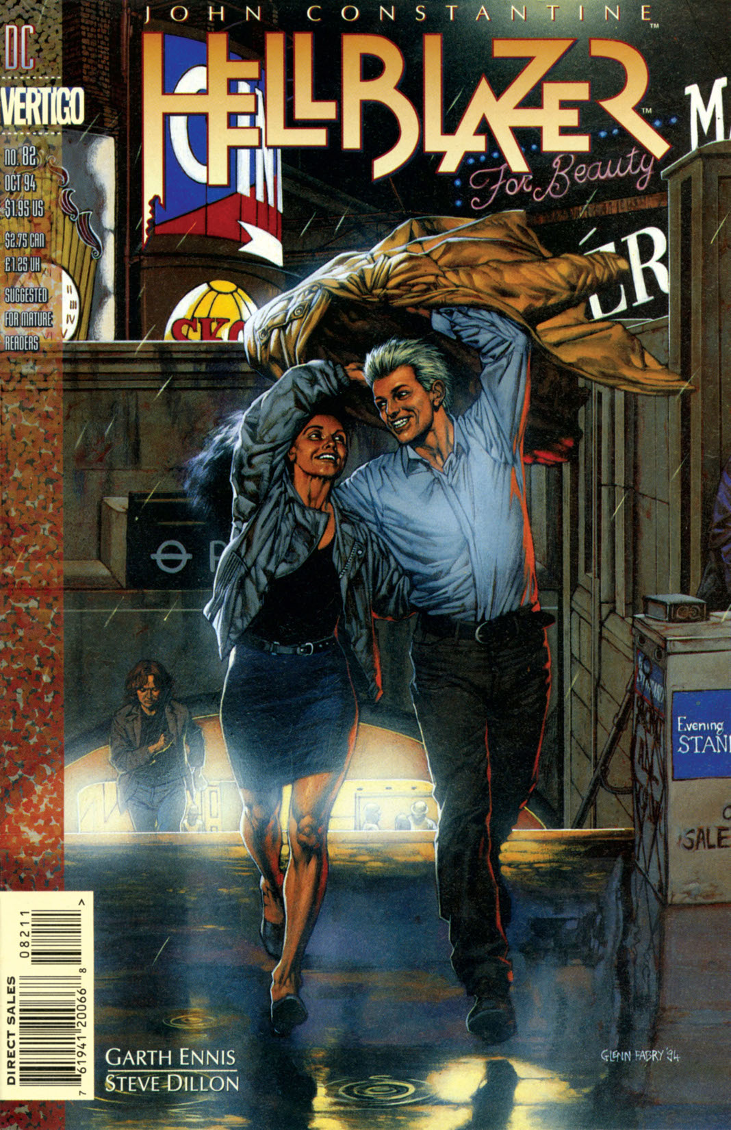 Hellblazer #82 preview images