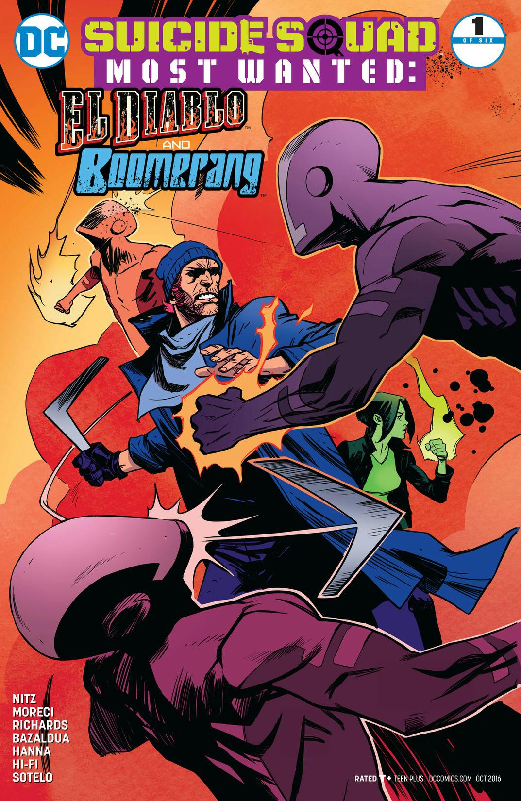 Suicide Squad Most Wanted: El Diablo and Boomerang series preview2