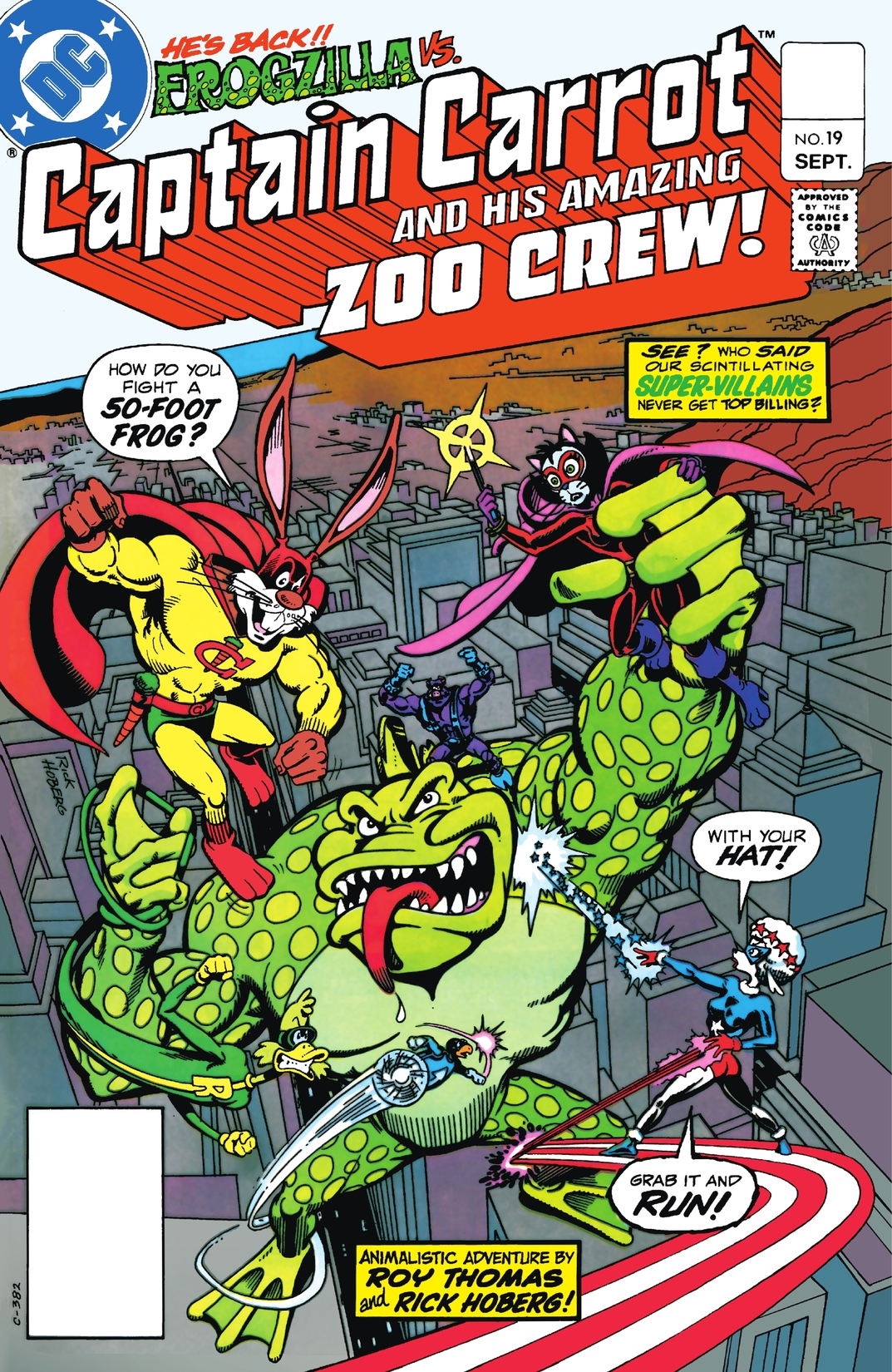 Captain Carrot and His Amazing Zoo Crew #19 preview images