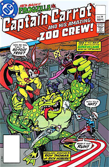 Captain Carrot and His Amazing Zoo Crew #19 preview images