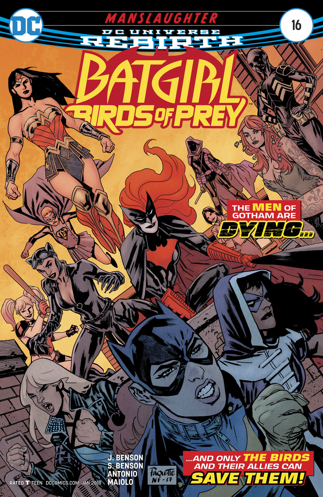 Batgirl and the Birds of Prey #16 preview images