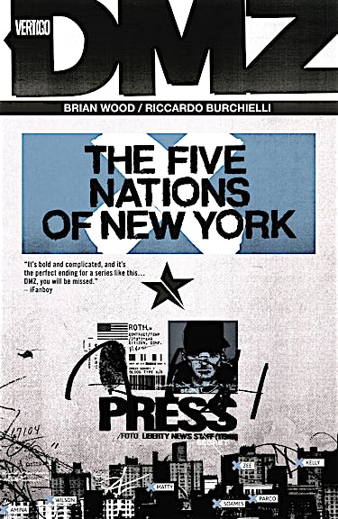 DMZ Vol. 12: The Five Nations of New York preview images