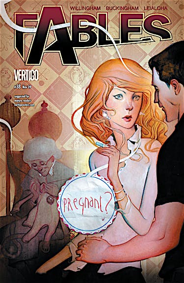 Fables #88 preview images