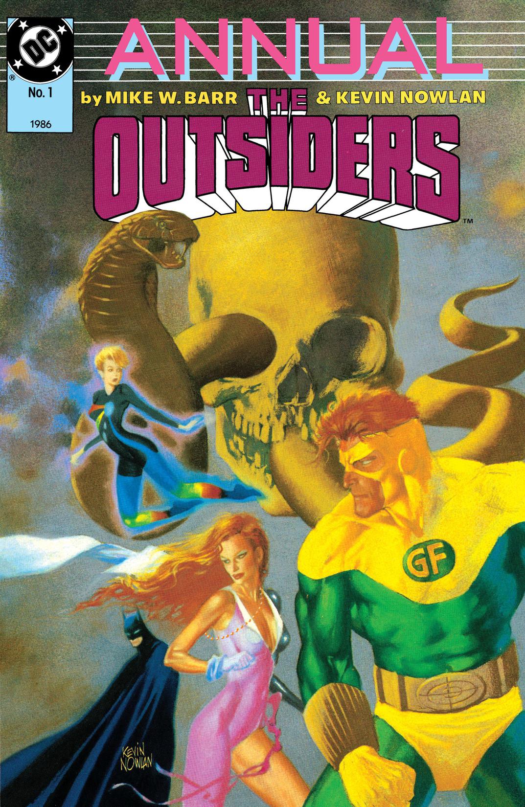 Outsiders Annual #1  preview images