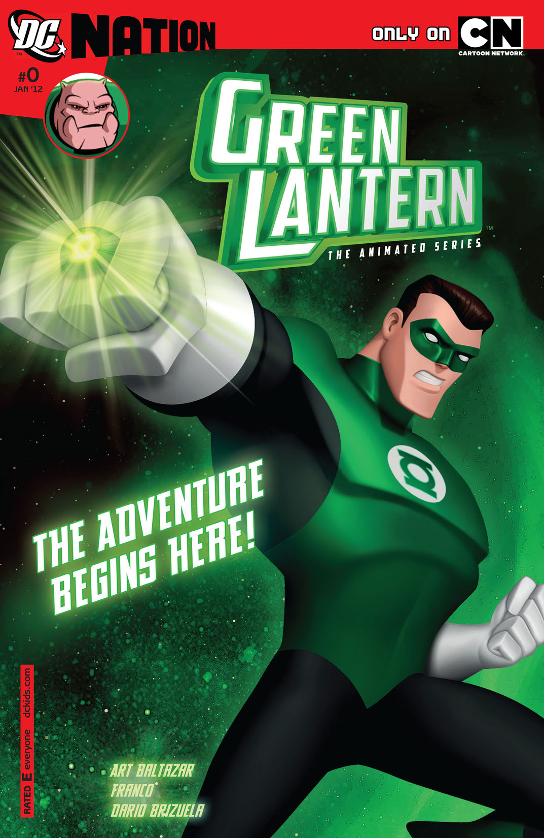 Green Lantern: The Animated Series #0 preview images