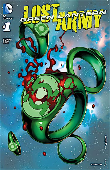 Green Lantern: Lost Army #1 preview images