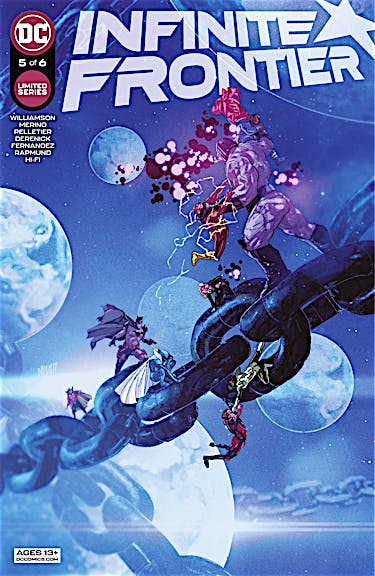 Infinite Frontier #5 preview images