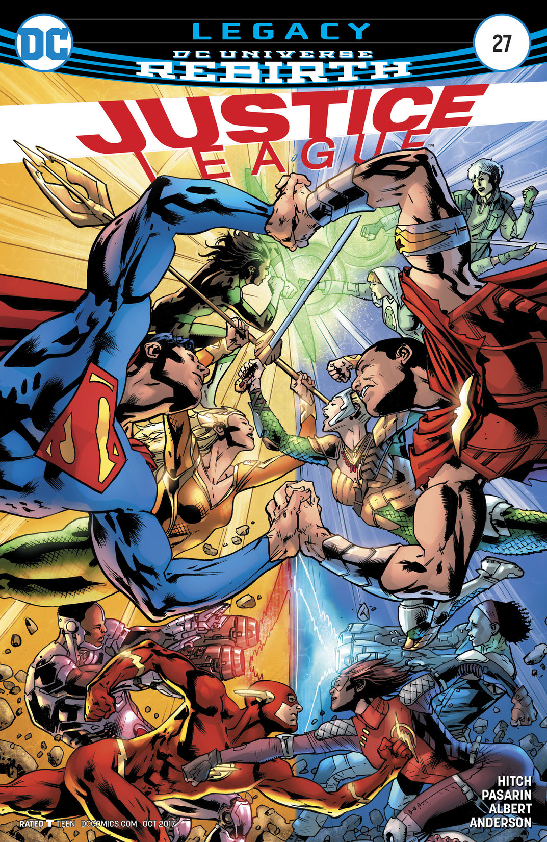 Justice League (2016-) #27 preview images