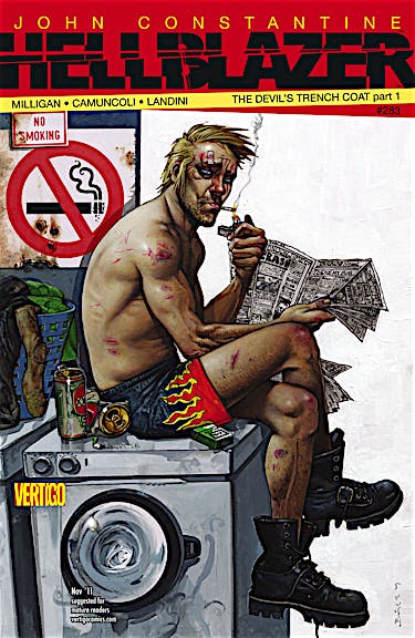 Hellblazer #283 preview images