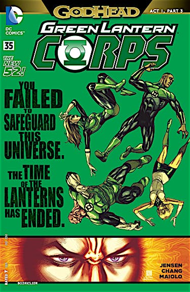 Green Lantern Corps (2011-) #35 preview images