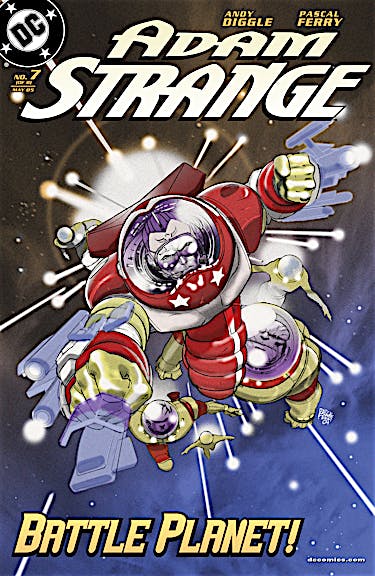 Adam Strange (2004-) #7 preview images