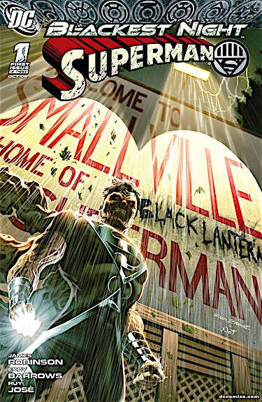 Blackest Night: Superman #1 preview images