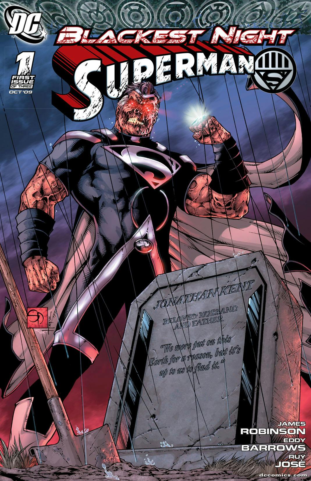 Blackest Night: Superman series preview1