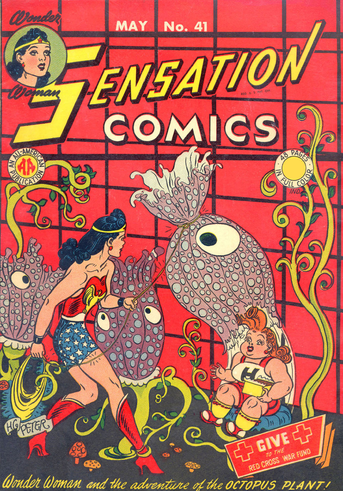 Sensation Comics #41 preview images