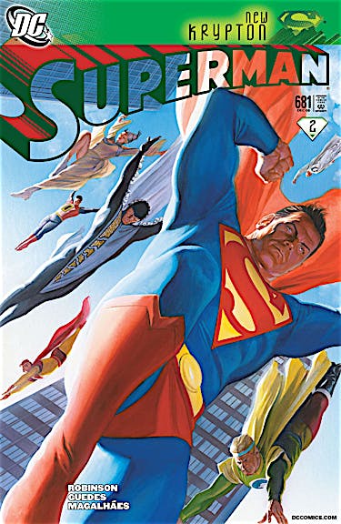 Superman (2006-) #681 preview images